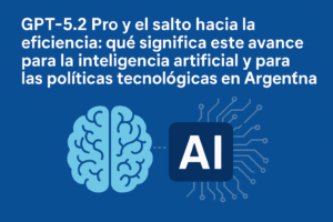 Lee más sobre el artículo GPT-5.2 Pro y el salto hacia la eficiencia: qué significa este avance para la inteligencia artificial y para las políticas tecnológicas en Argentina